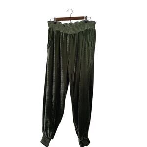 womens time and tru velour joggers